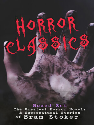 cover image of HORROR CLASSICS--Boxed Set